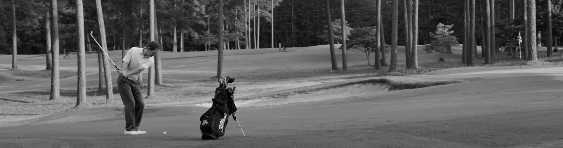 Nicky Goetz Hitting a Golf Shot
